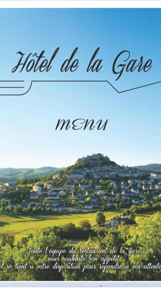 Hotel De La Gare Sévérac-le-Château Dış mekan fotoğraf