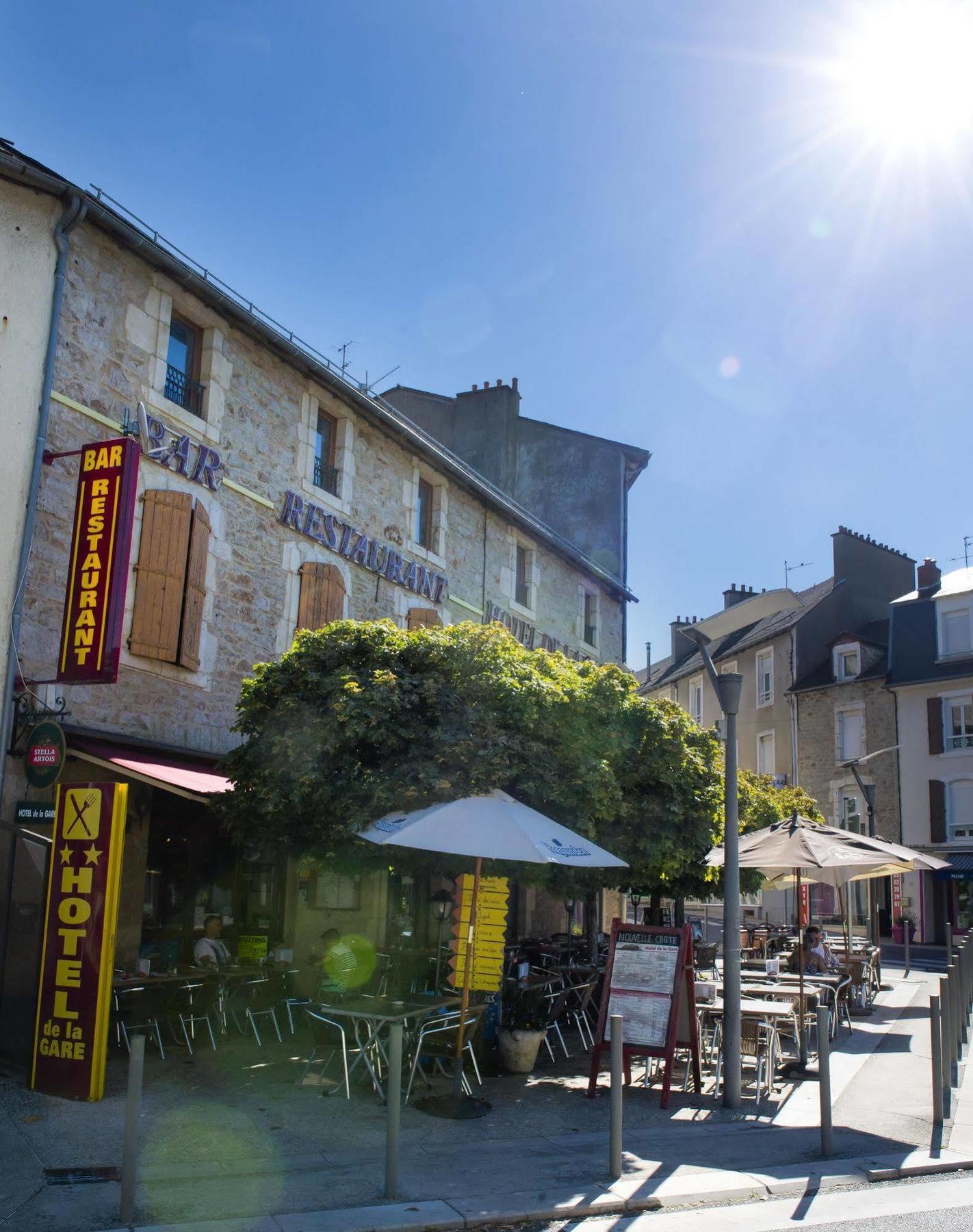 Hotel De La Gare Sévérac-le-Château Dış mekan fotoğraf