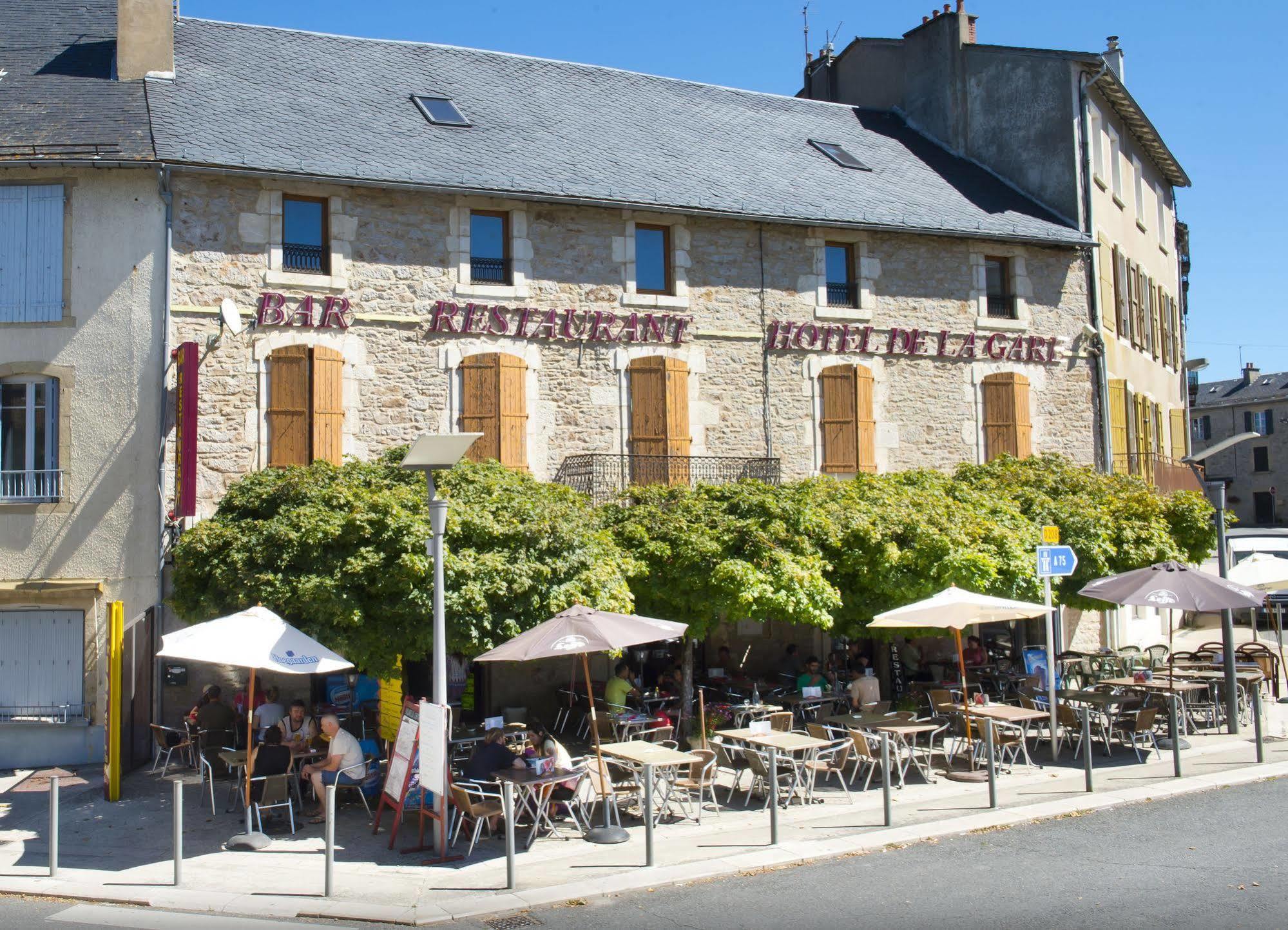 Hotel De La Gare Sévérac-le-Château Dış mekan fotoğraf