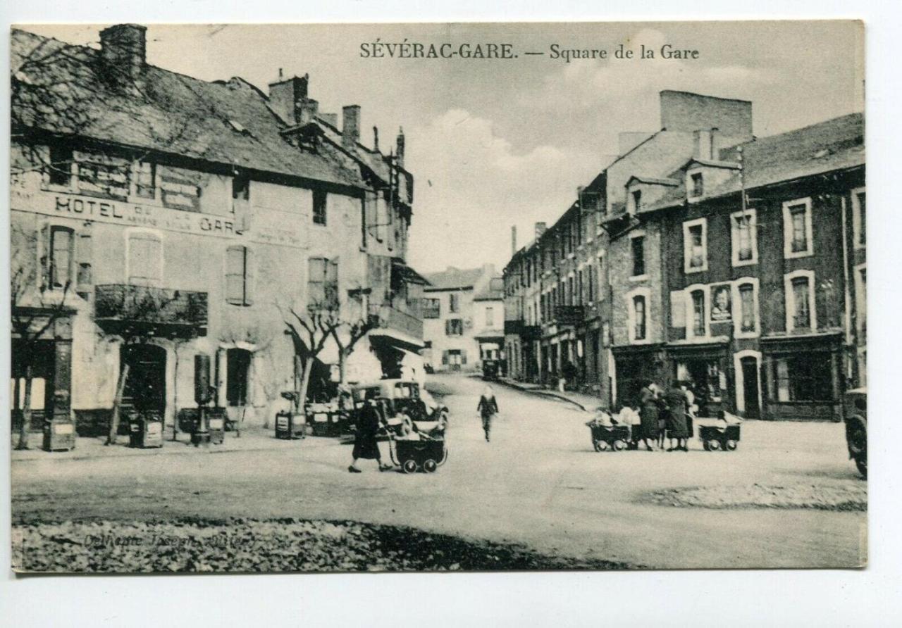 Hotel De La Gare Sévérac-le-Château Dış mekan fotoğraf